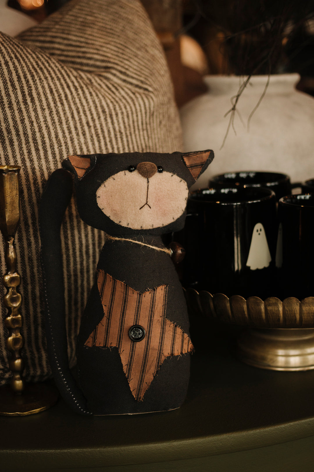 Midnight Halloween Cat