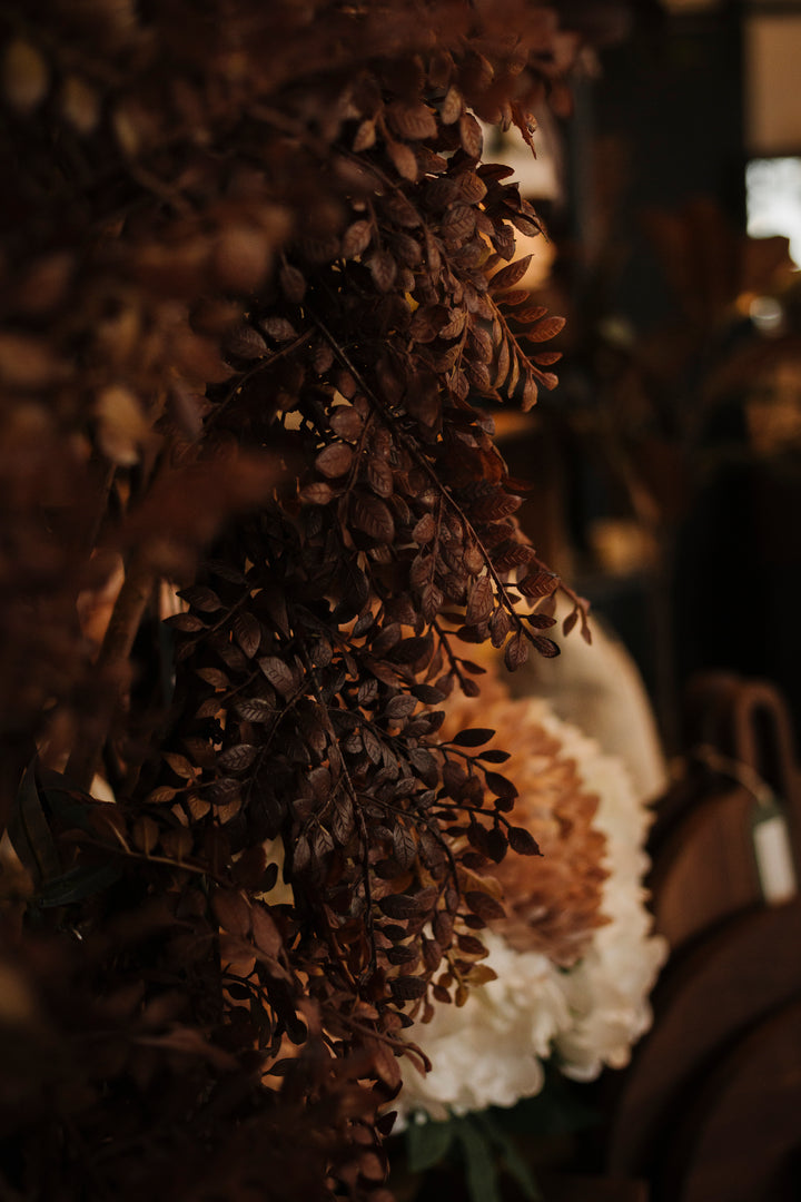 Autumn Boxwood Wreath
