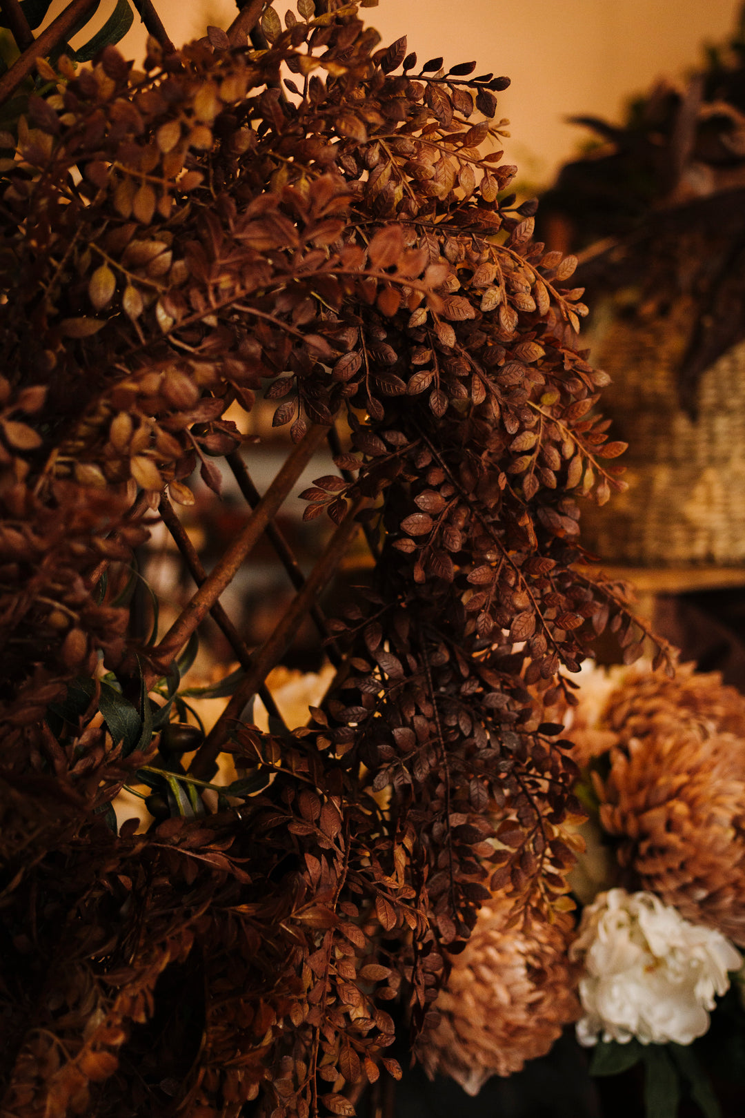 Autumn Boxwood Wreath