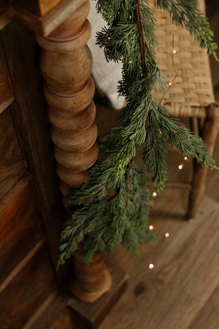 Faux Cedar Garland