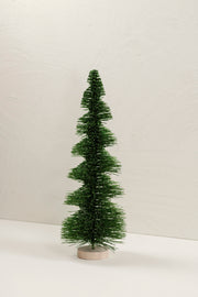 Shaped Hunter Green Bottle Brush Tree
