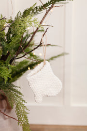 Knit Mitten Ornament