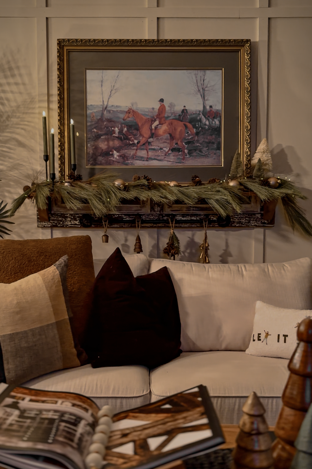 6' Long Needle Pine Garland