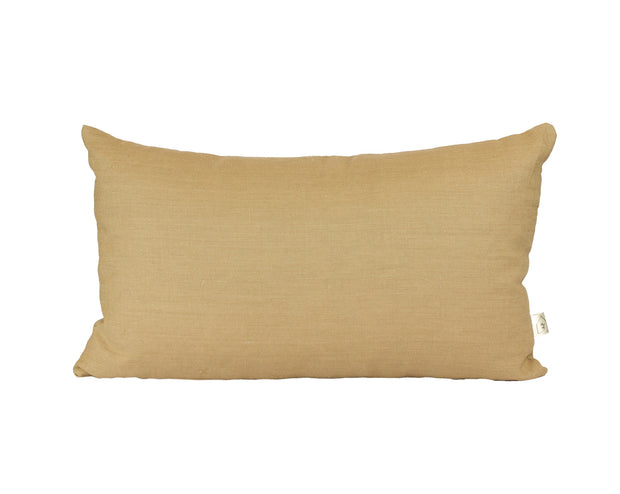 Marigold Linen Lumbar Pillow