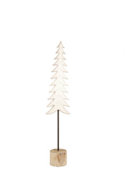 White Washed Wooden Tree