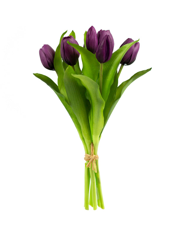 Purple Fresh Touch Tulip Bundle