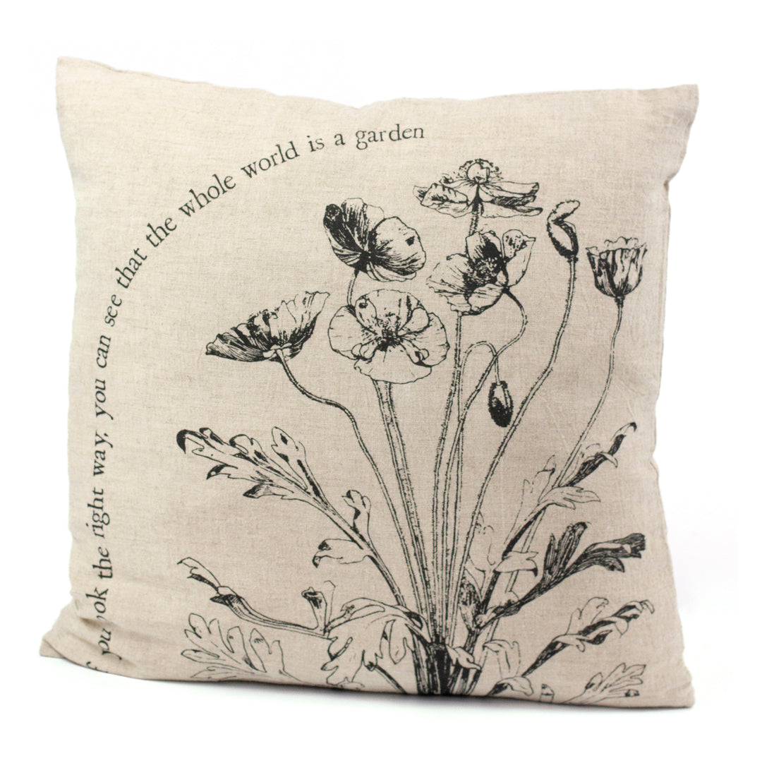 Garden Linen Blend Pillow
