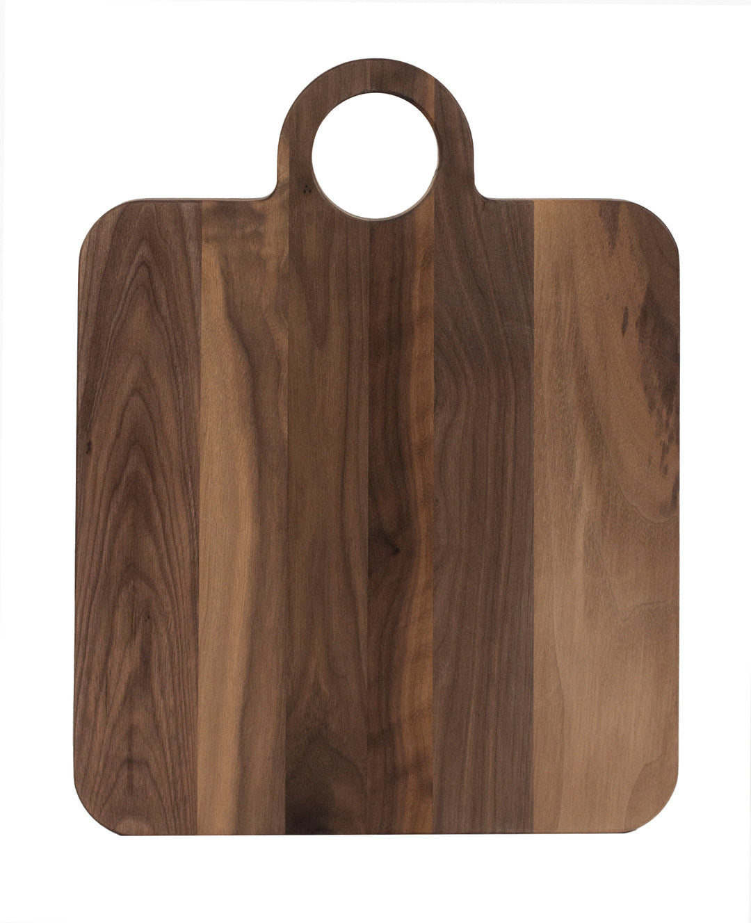 Square Walnut Serving Board with Handle