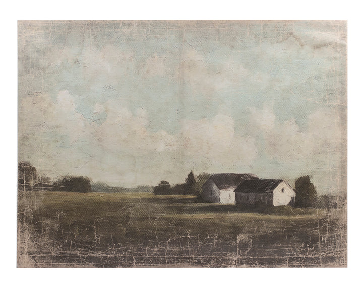 Vintage Farmscape Wall Art