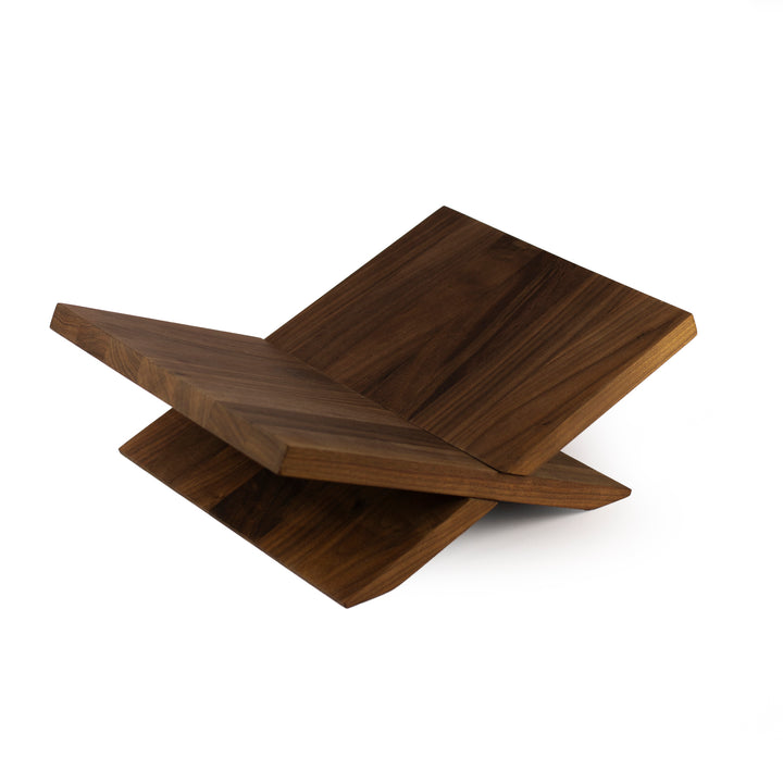 The Open Book | Walnut Book Stand