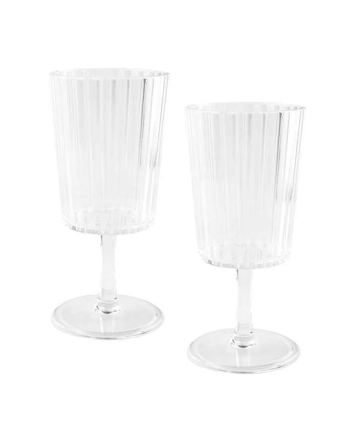 Lila Acrylic Wine Glass Set of 2