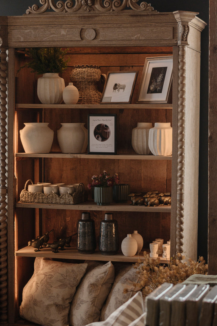 Meadowlark Pillow · Brown