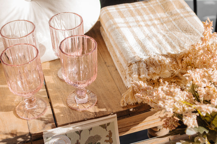 Pink Panache Goblet Set