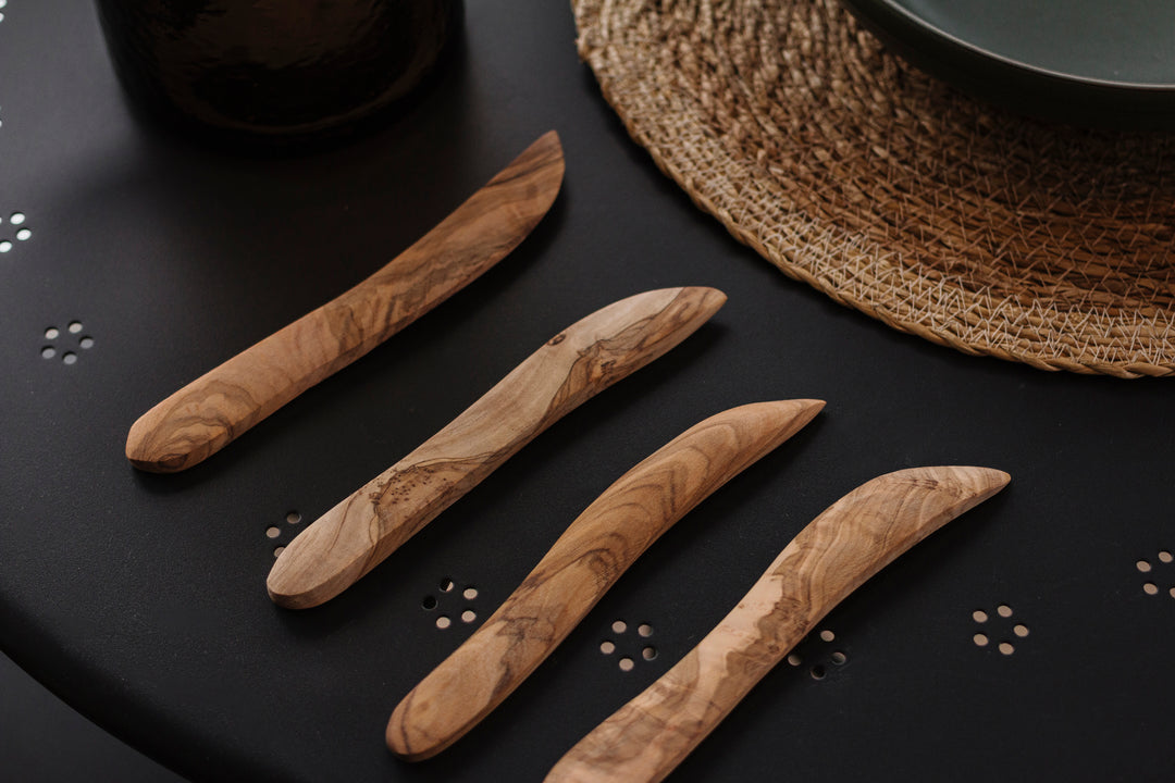 Olivewood Spreader Set