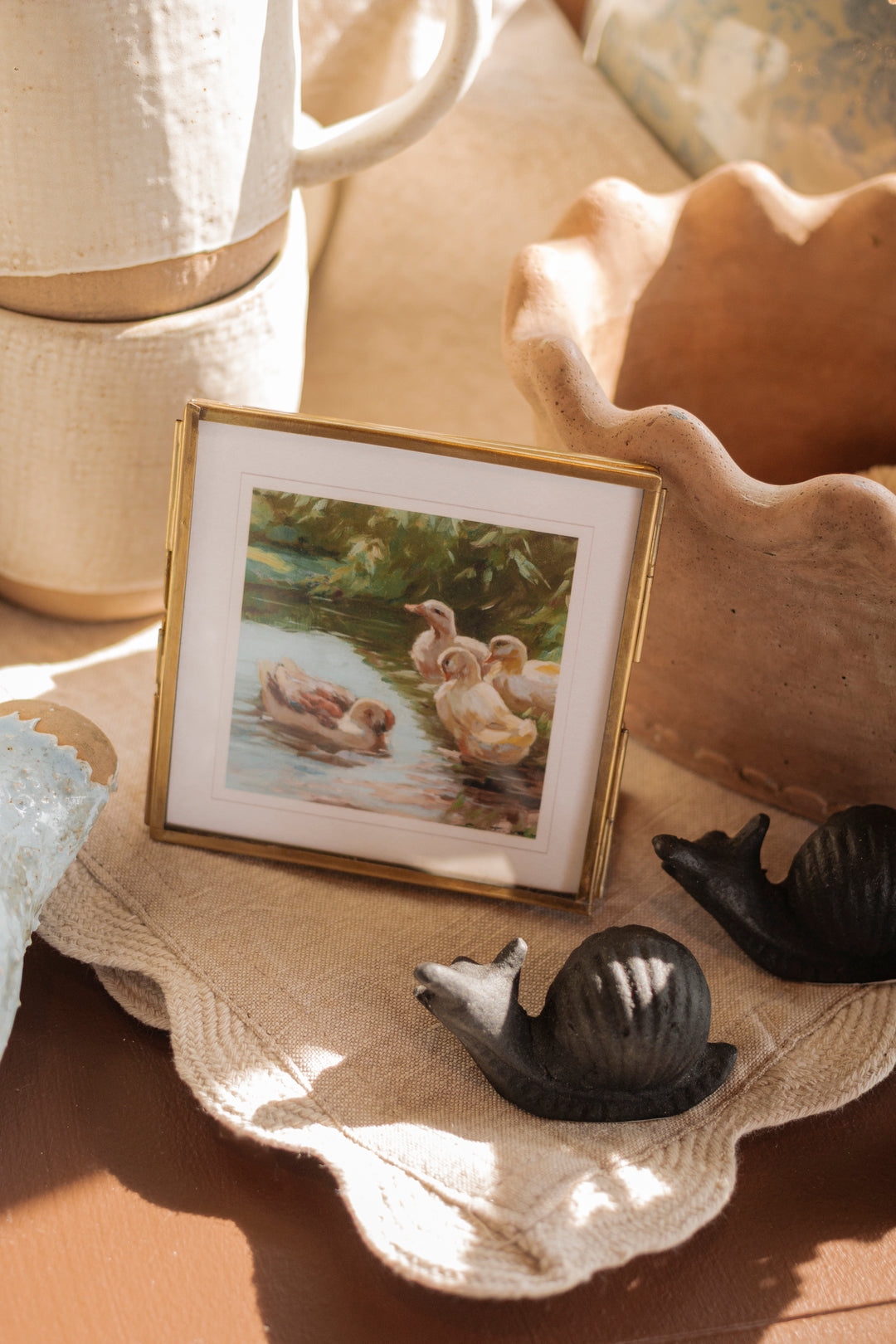 Golden Float Frame