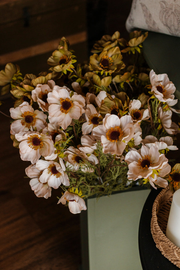 Ivory Anemone Spray