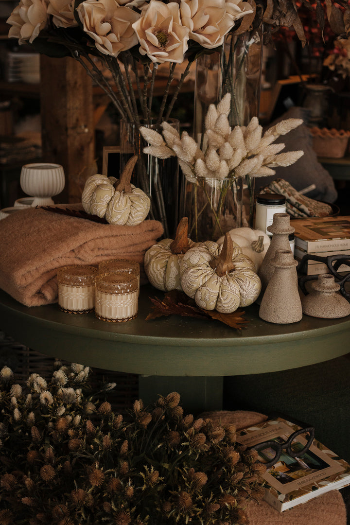 Meadow Green Folk Pumpkin