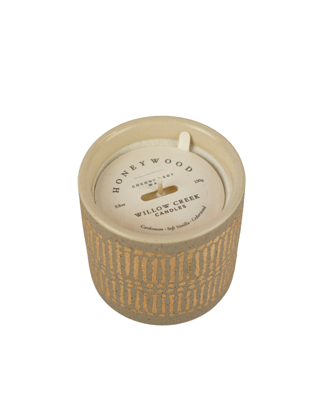 Honeywood Sandstone Candle