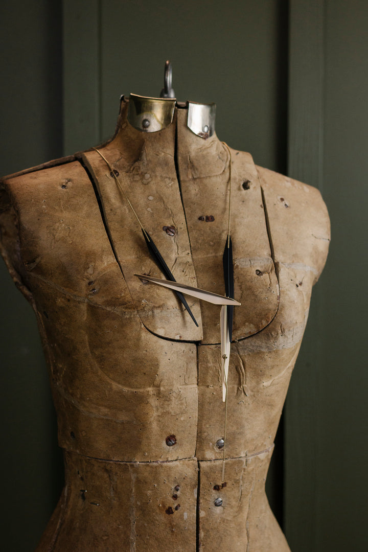 Etcetera Geometric Lariat Necklace