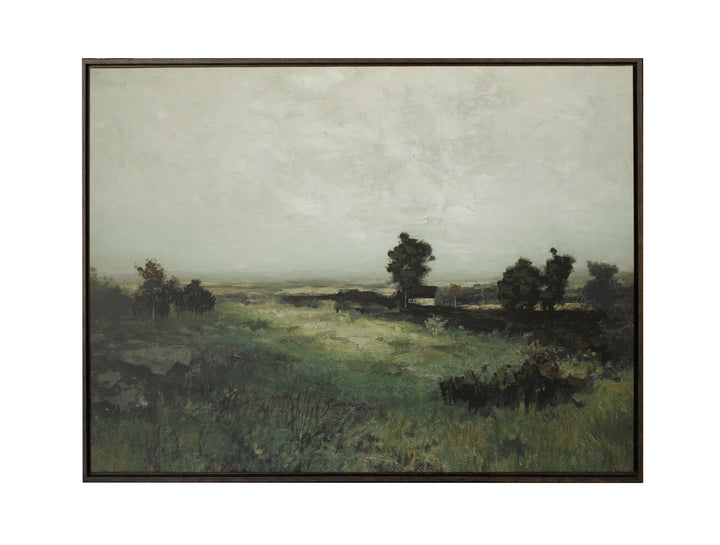 Hillside Tranquility Framed Canvas