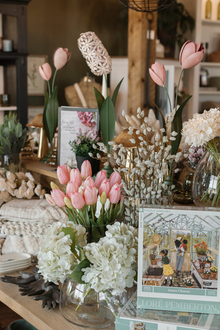 Petal Pink Real Touch Tulip Bundle