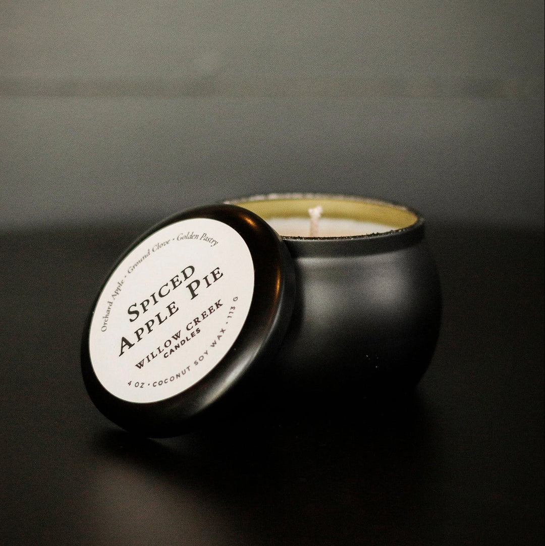 Spiced Apple Pie 4oz Travel Candle