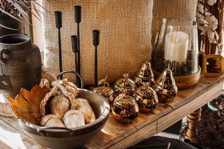 Spiced Pear Holiday Fruit Candle