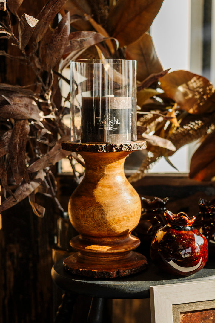 Arden Live Edge Pedestal Hurricane