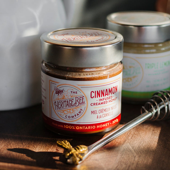 Cinnamon Creamed Honey