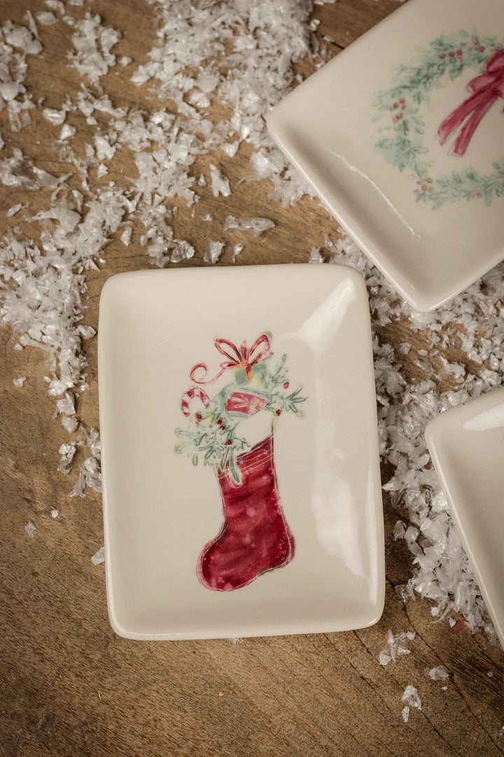 Merry & Bright Festive Plate