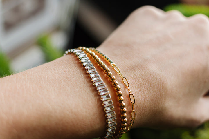 Solstice Gold Stretch Bracelet | Lover's Tempo