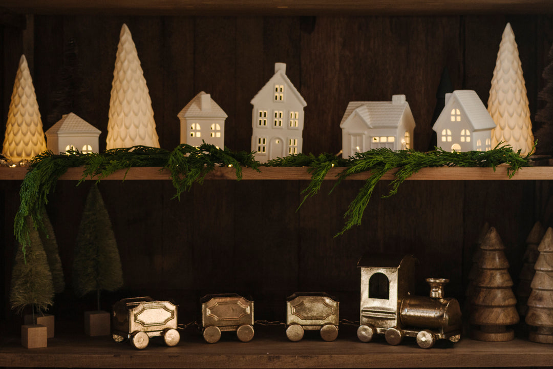 LED Ivory Ceramic Bisque Tree