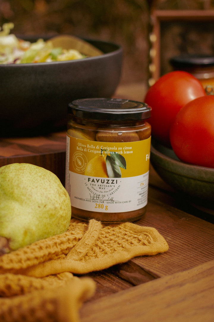 Cerignola Olives with Lemon