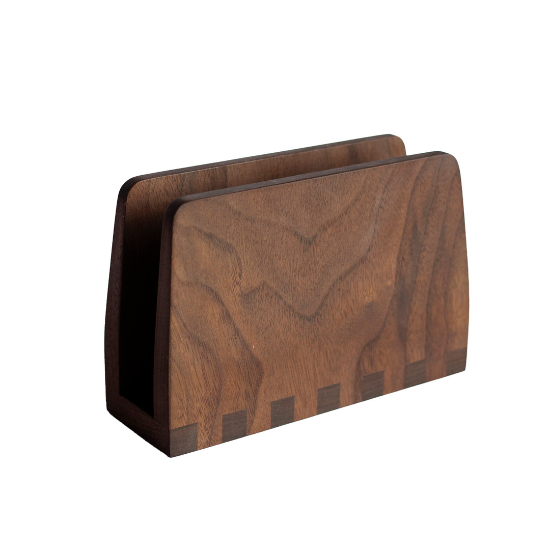 The Sideboard | Walnut Upright Napkin Holder