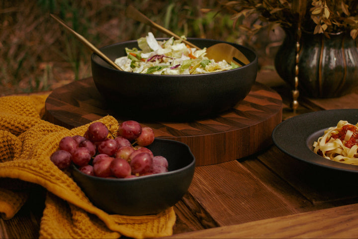 The Butcher Block | Round Walnut Chopping Block