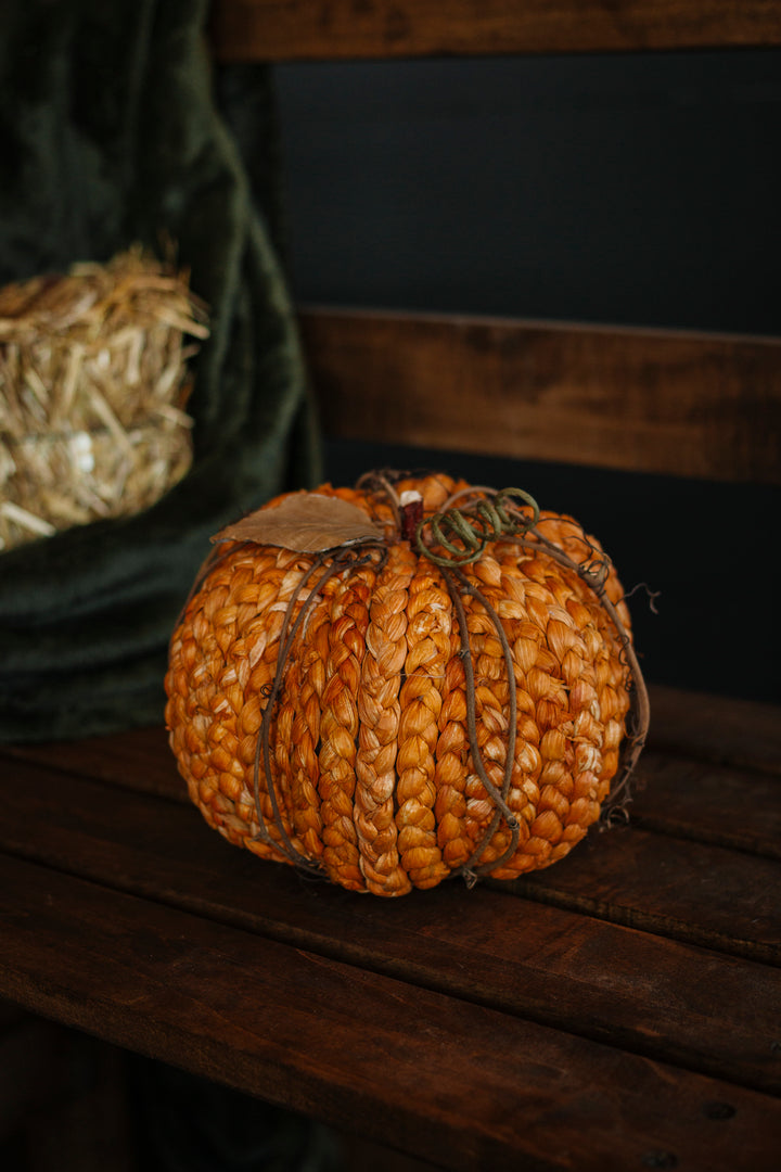 Braided Harvest Pumpkin