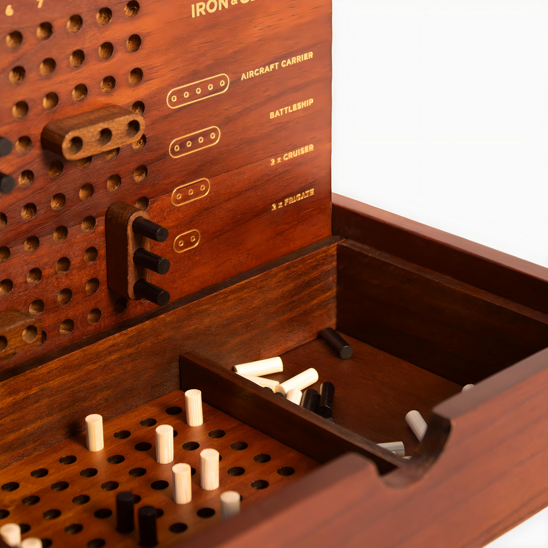 Direct Hit Deluxe Wooden Strategy Game