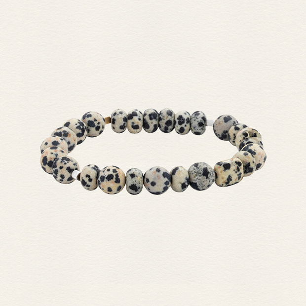 Dalmatian Jasper Stone of Joy Bracelet