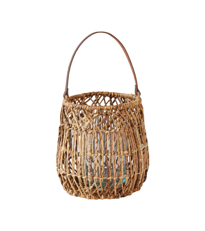 Abaca Lantern Basket