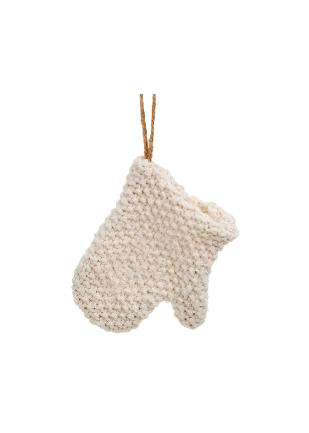 Knit Mitten Ornament