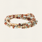 Aqua Terra Stone of Peace Necklace/Bracelet Wrap