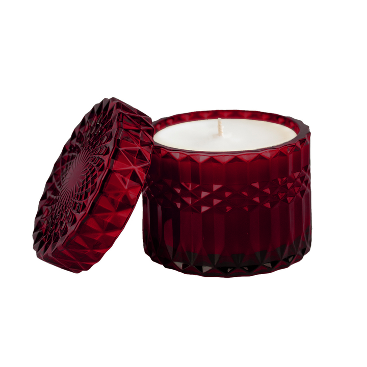 Crimson Berry Vintage Crystal