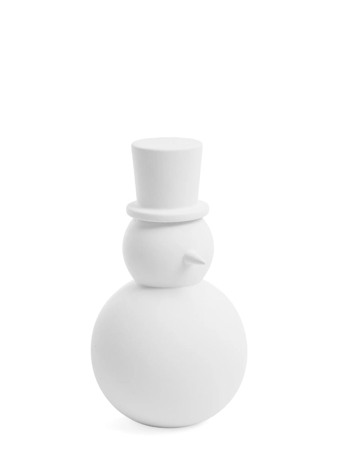 White Matte Snowman