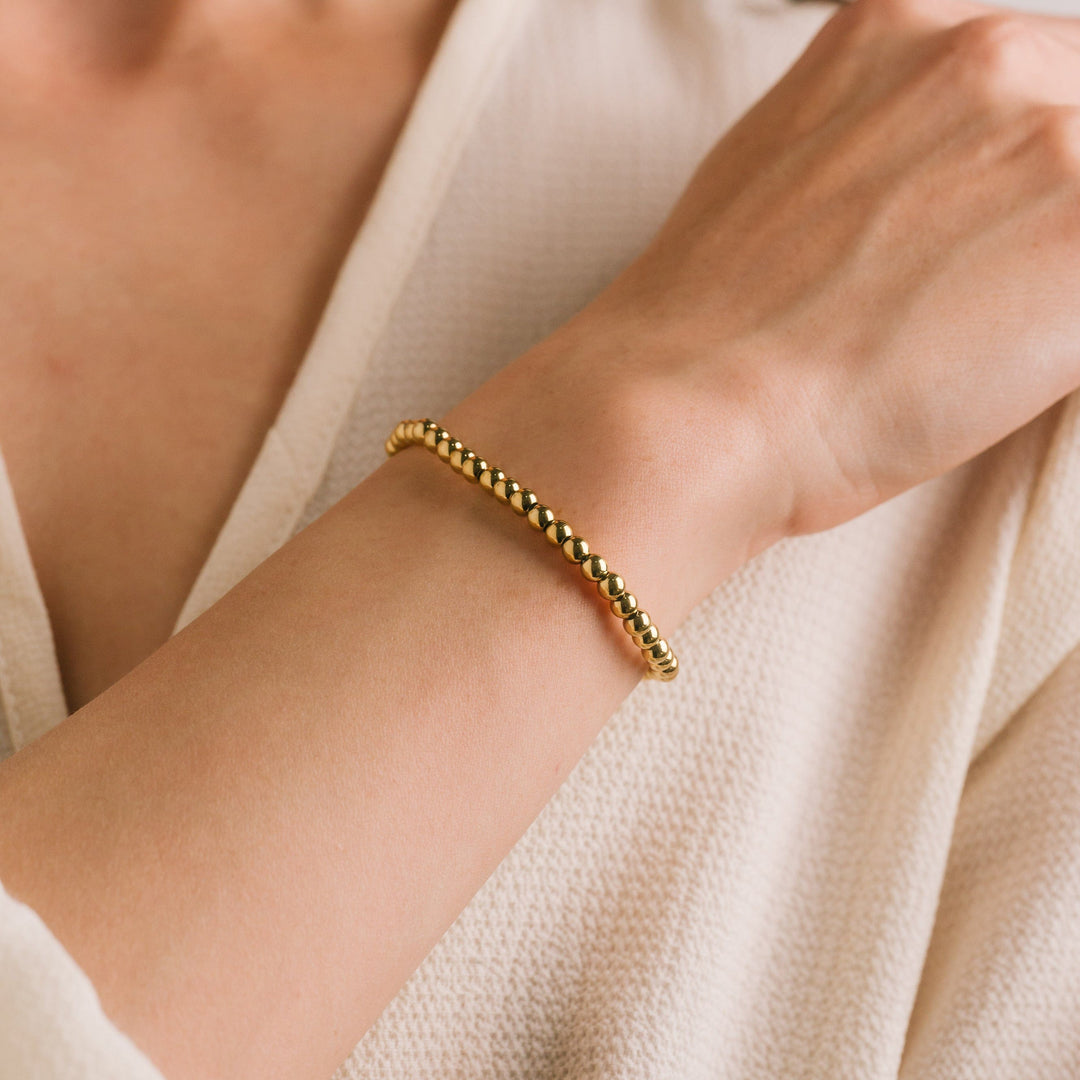 Solstice Gold Stretch Bracelet | Lover's Tempo