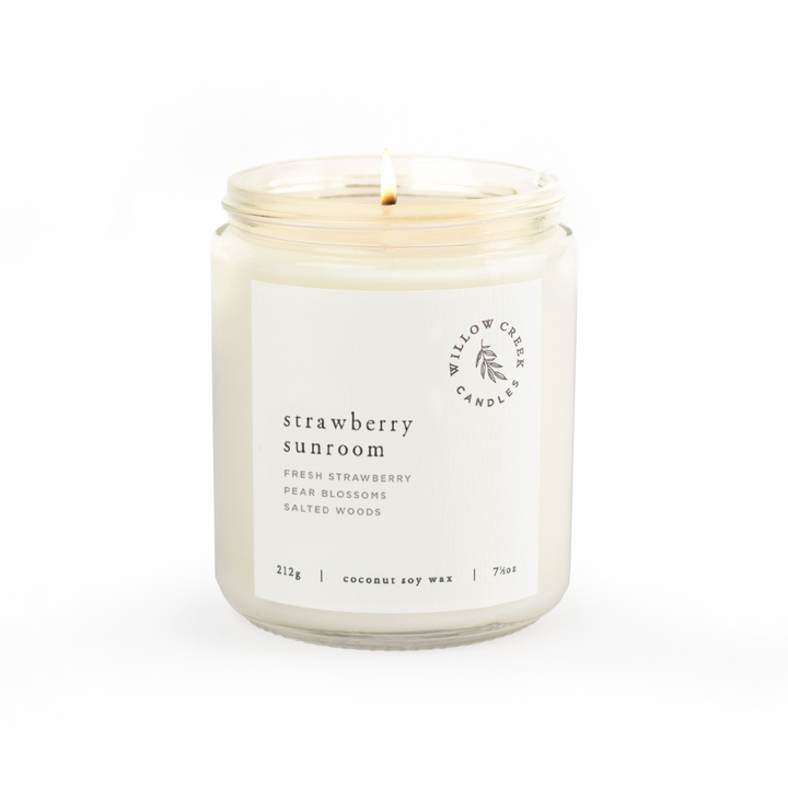 Strawberry Sunroom Candle