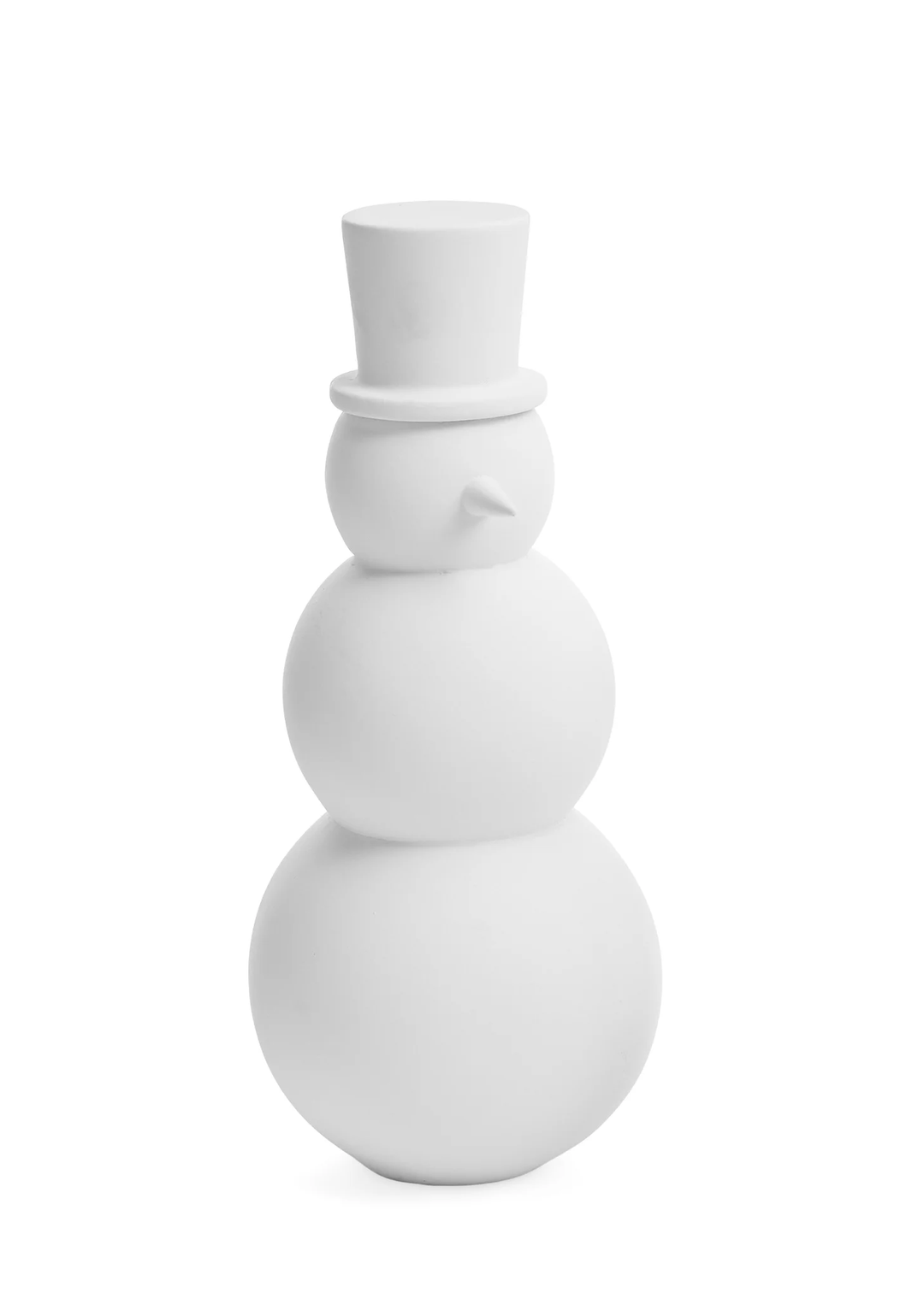 White Matte Snowman