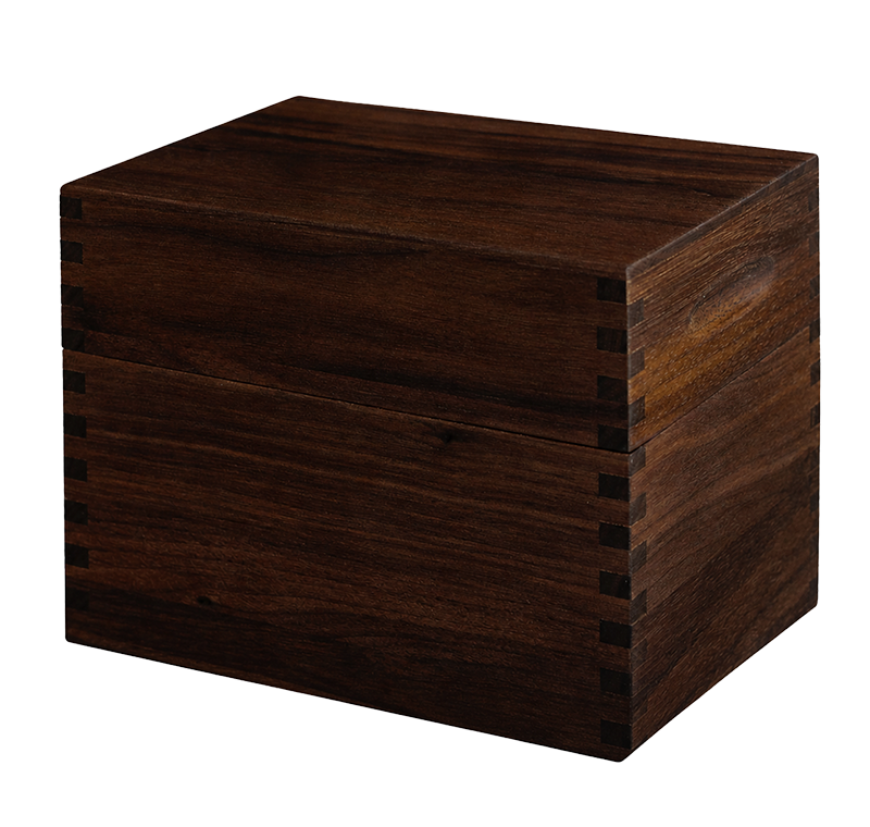 The Heirloom Walnut Recipe Box