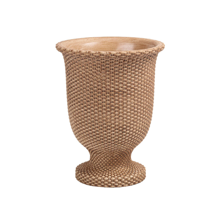 Basketweave Garden Urn