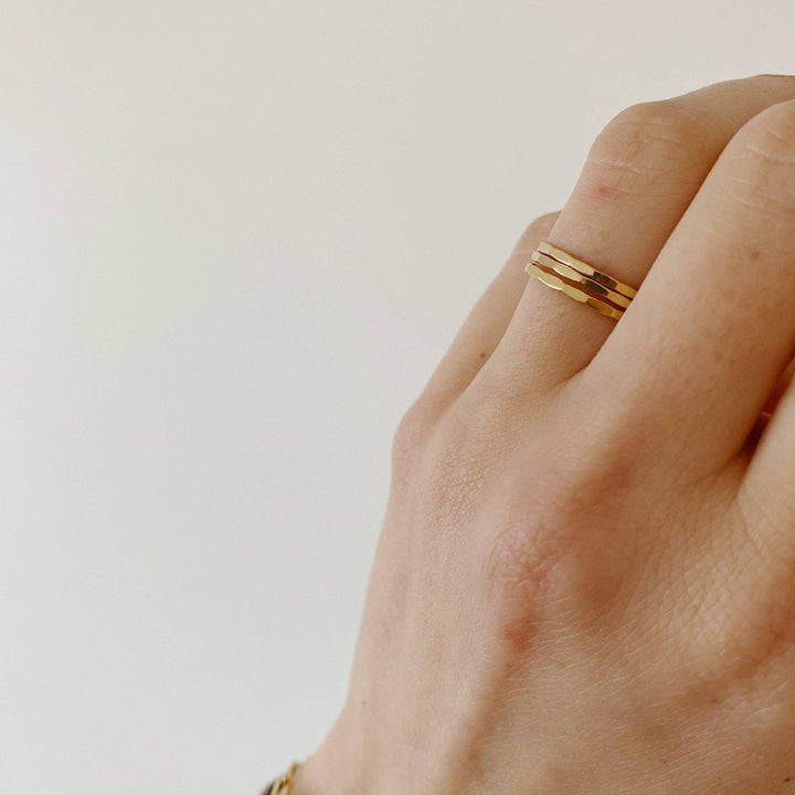 Hammered Ring • Sydney Rose Co.