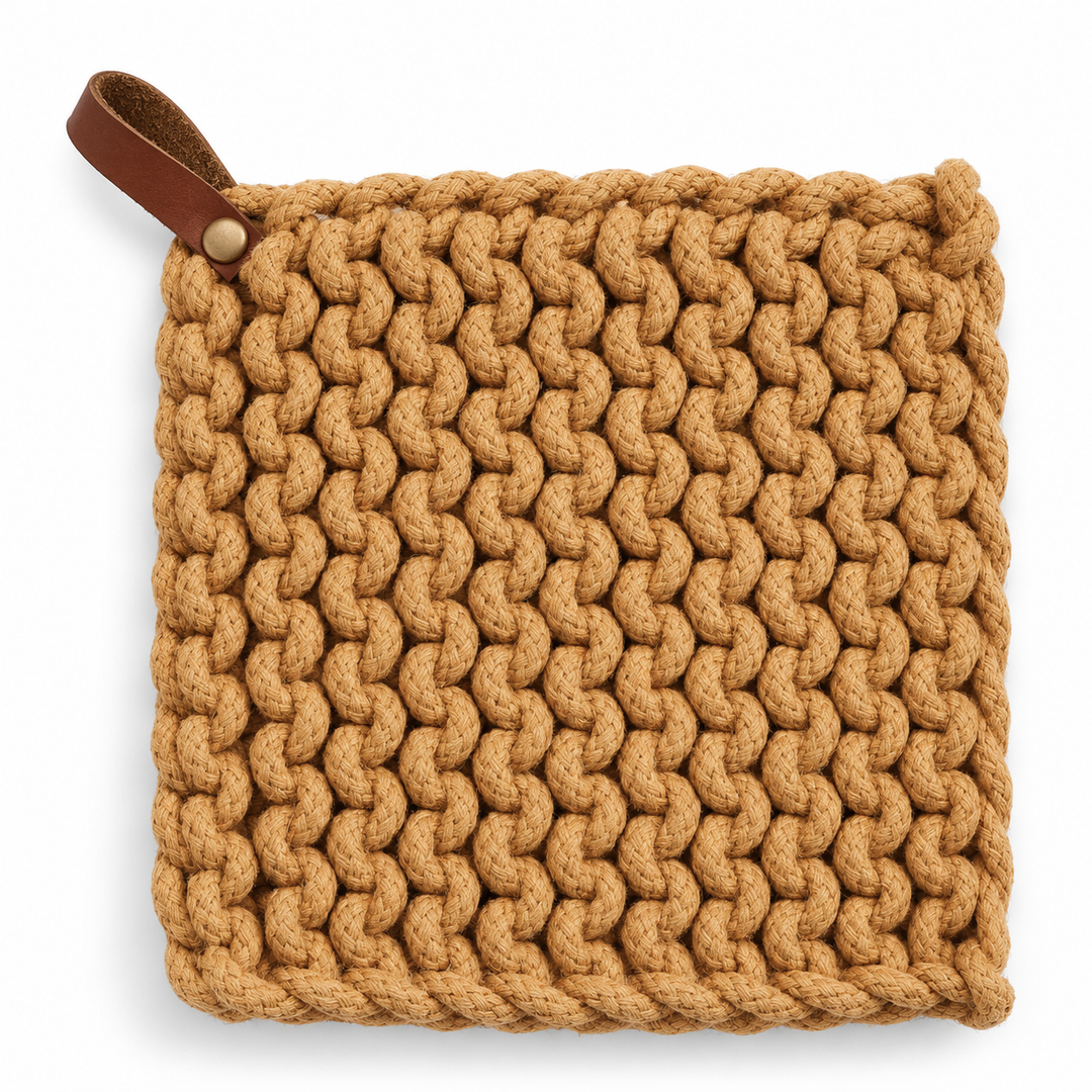 Crocheted Cotton Pot Holder